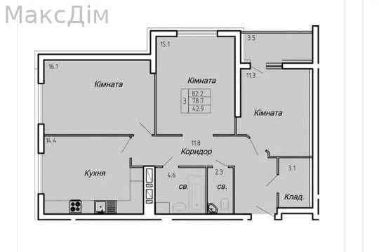Продаж Будинок 3-кімнатний на вул. Полковника Нечая Тернополь