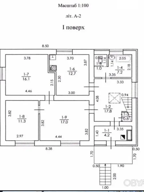 For sale 2-storey House with land 17 ares 198 sq.m 7+ rooms at Моторна Dnipro - photo 7