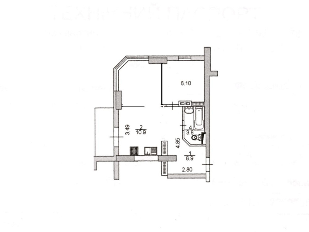 Продаж Квартира 1-кімнатна, 13/26 поверх на Феодосійська вул., д. 3-В Kiev - photo 9