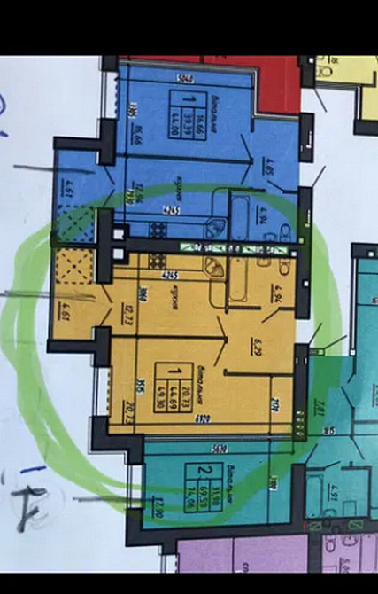 Продаж 1к квартири, 49 кв.м, Байківці Байківці - фото 14