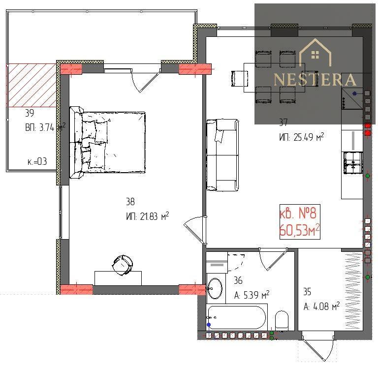 Продаж комерційне приміщення на вул. Загорська приміщень - 2, поверх - 2/5 Uzhhorod - photo 8