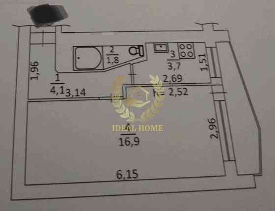 Продаж Квартира 1-кімнатна на Выговского Ивана ул., 24 Kiev