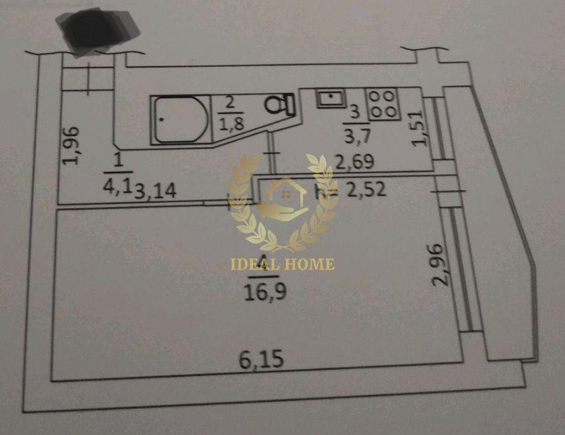 Продаж Квартира 1-кімнатна на Выговского Ивана ул., 24 Kiev - photo 2