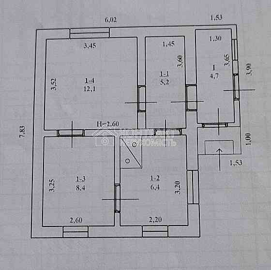 Продаж Будинок 2-кімнатний на вул. Майская Манченки