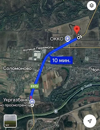 For sale land plot For agricultural activities area 66.27 ares траса Київ-Чоп Chop