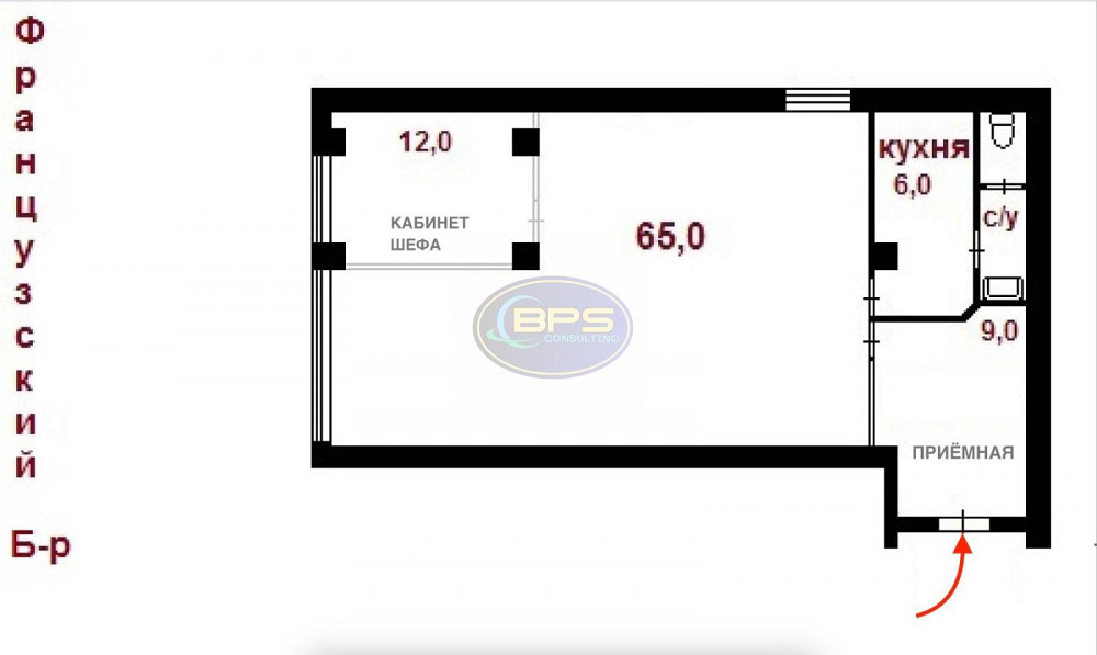 Продаж офісне приміщення на вул. Удельный приміщень - 2, поверх - 2/12 Одеса - фото 9