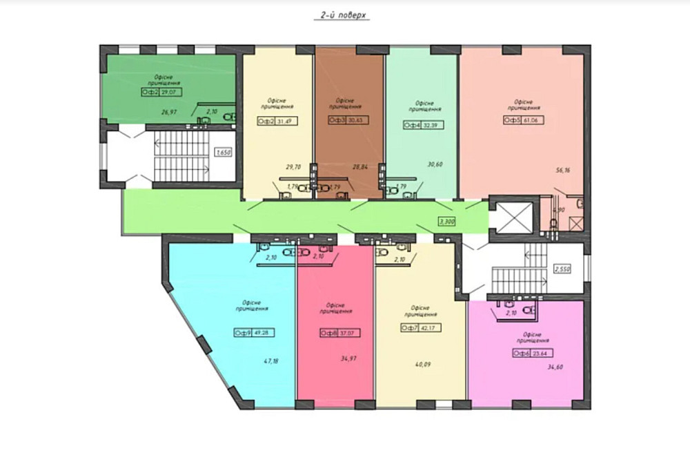 Продаж комерційного приміщення на вул. Євгена Коновальця, площа 31 кв.м Тернопіль - фото 6