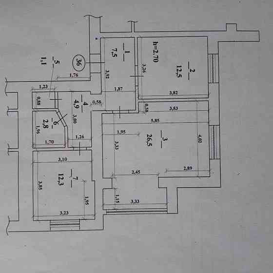 Продаж Квартира 2-кімнатна, 10/10 поверх на Софрона Мудрого Ивано-Франковск