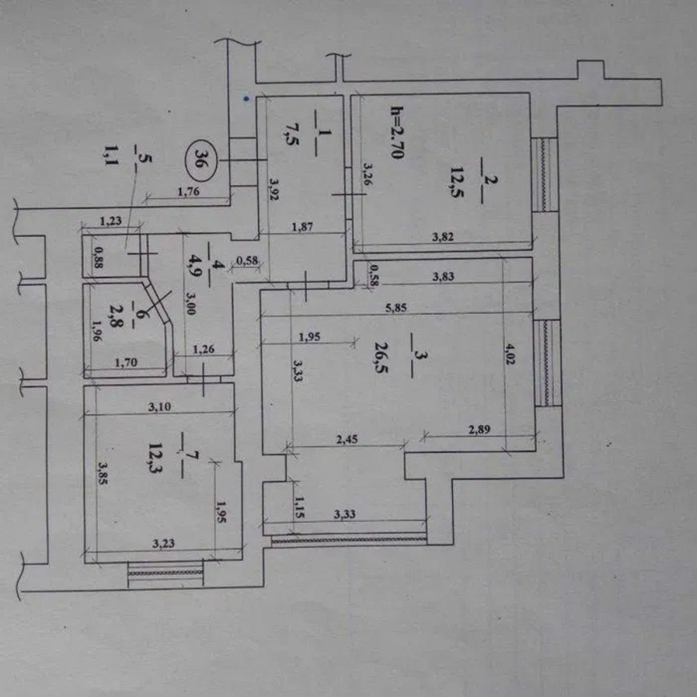 Продаж Квартира 2-кімнатна, 10/10 поверх на Софрона Мудрого Ивано-Франковск - изображение 2