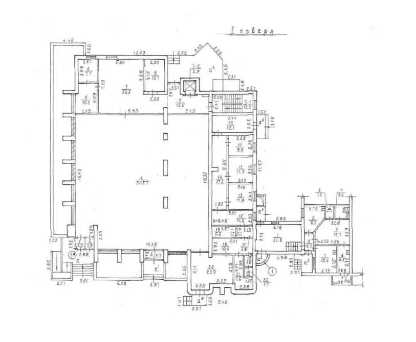 Продаж Окрема будівля / частина будівлі площа 877 кв.м 1-й поверх на Марії Лисиченко Дніпро - фото 1