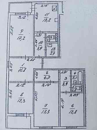Продаж Квартира 4-кімнатна, 14/16 поверх на Драгоманова, 12 Київ