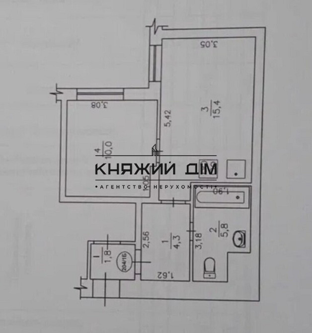Продаж 1-кім. квартири у ЖК Варшавський плюс. Код:21146140 Київ - фото 12