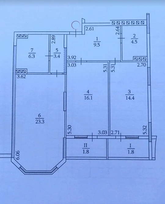 Продаж 2к квартири 81.1 кв. м на вул. Київська Тернопіль - фото 14