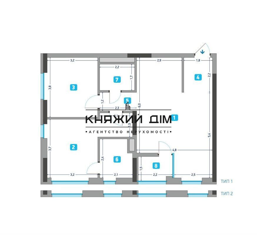 Продаж 2х кімнатної квартири ЖК Славутич 2.0 (буд. 7) КОД : 21146163 Київ - фото 10