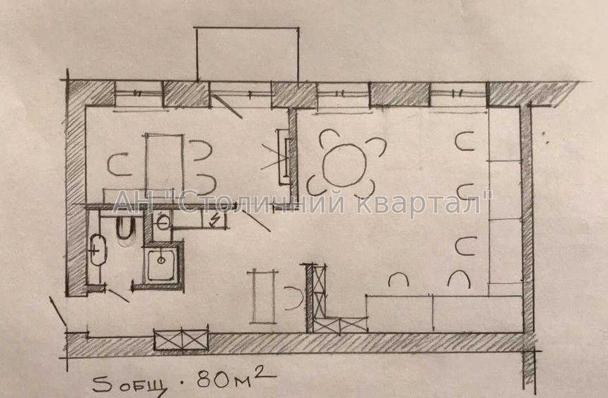 Оренда офісне приміщення на Тарасівська вул., 16 приміщень - 3, поверх - 1/5 Kiev - photo 3