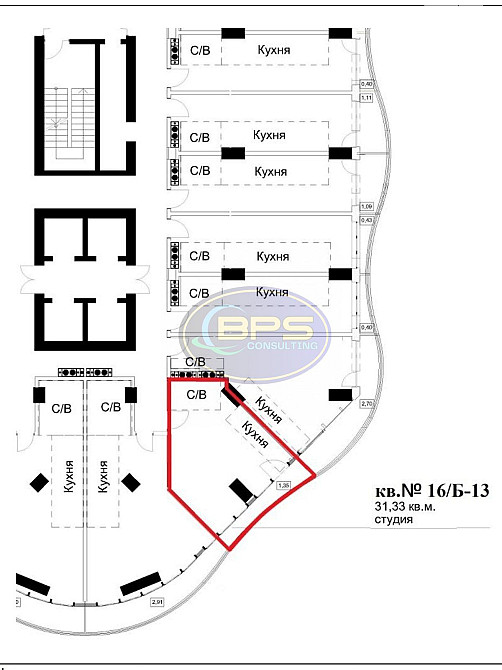 Продаж 1к квартири 31.33 кв. м Одеса - фото 8