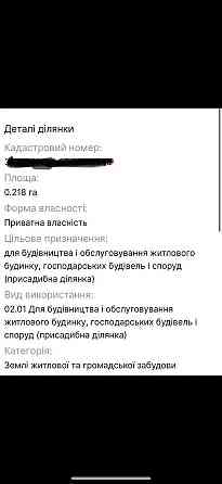 Продаж земельної ділянки 22 соток Кропивницький