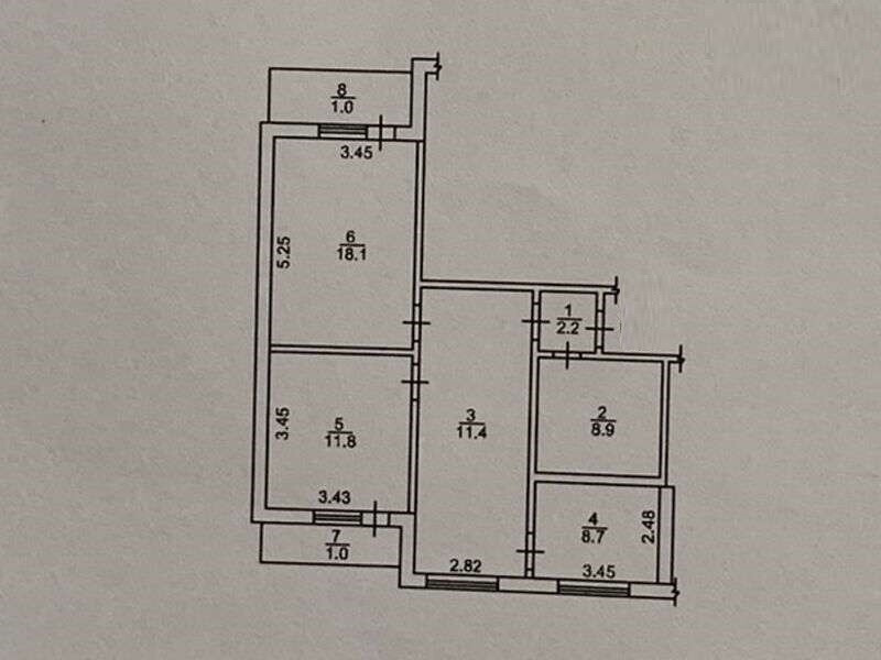 Продаж Квартира 3-кімнатна, 8/12 поверх на улица Архитектора Вербицкого, д.34 Киев - изображение 17