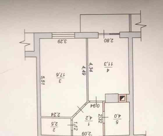 Продаж Квартира 1-кімнатна, 10/10 поверх на вул. Вітрука Житомир