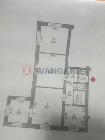 Продажа 3к Квартира 70 кв.м Трегубова вулиця 15 Запорожье - изображение 9