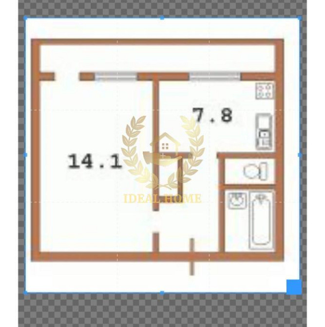Продаж Квартира 1-кімнатна на Красной Калины пр-т, 81Б Київ - фото 13