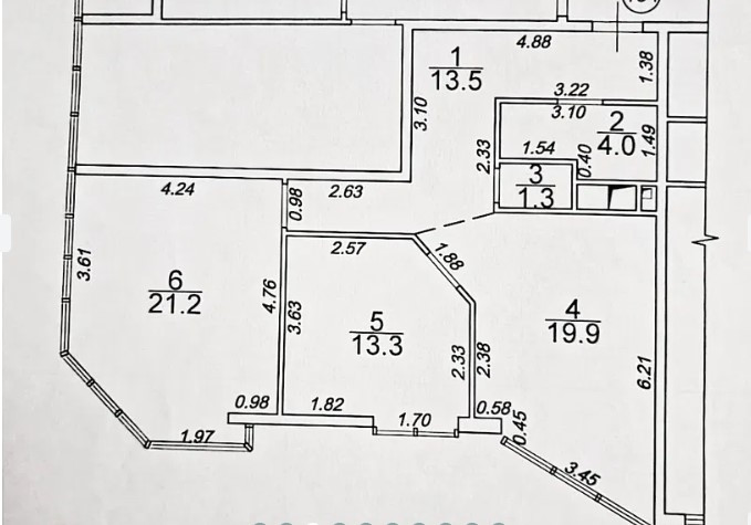 2-х  ком. квартира -  ЖК 50 Жемчужина- на Французском бульваре Одеса - фото 9