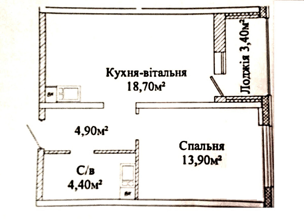 Продам 1к квартиру в ЖК Альтаир 3 / 3 станция Люстдорфской дороги Одеса - фото 2