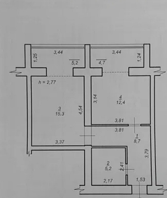 Продаж Квартира 1-кімнатна, 7/9 поверх на Вірастюка Ивано-Франковск - изображение 13