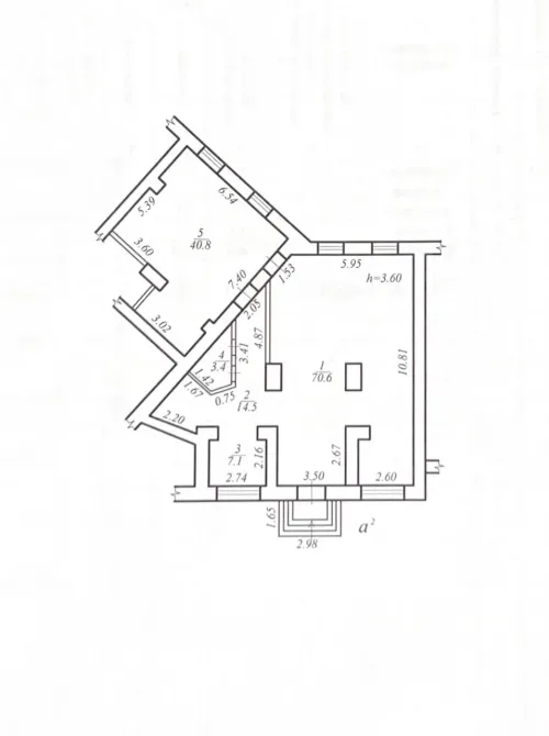 For rent Free Purpose Premises area 136 sq.m  Dnipro Січеславська Набережна Dnipro - photo 7