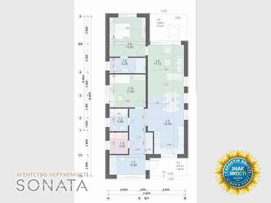 Продаж Будинок 3-кімнатний на Вул. Сержанта Волкова, 79 Черкаси