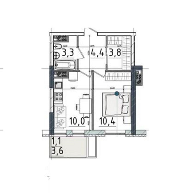 Квартира в новом доме. Одесса - изображение 6