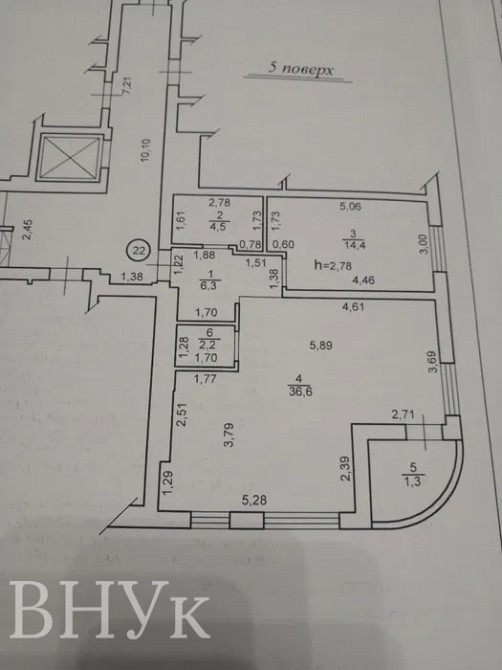 Продаж Квартира 2-кімнатна, 5/7 поверх на вул. Пасічна Львів - фото 8