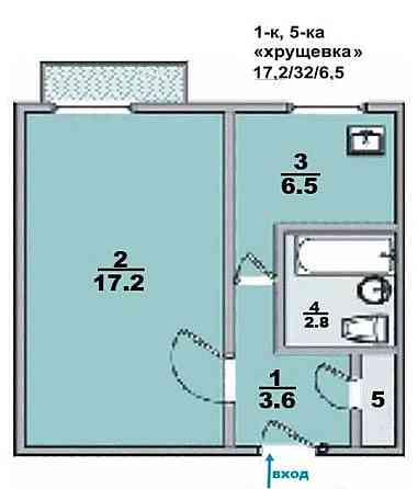 Продам 1-кімн квартиру. Кропивницький