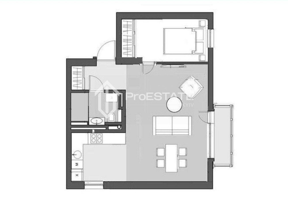 Продаж Квартира 2-кімнатна, 3/4 поверх Kiev - photo 7