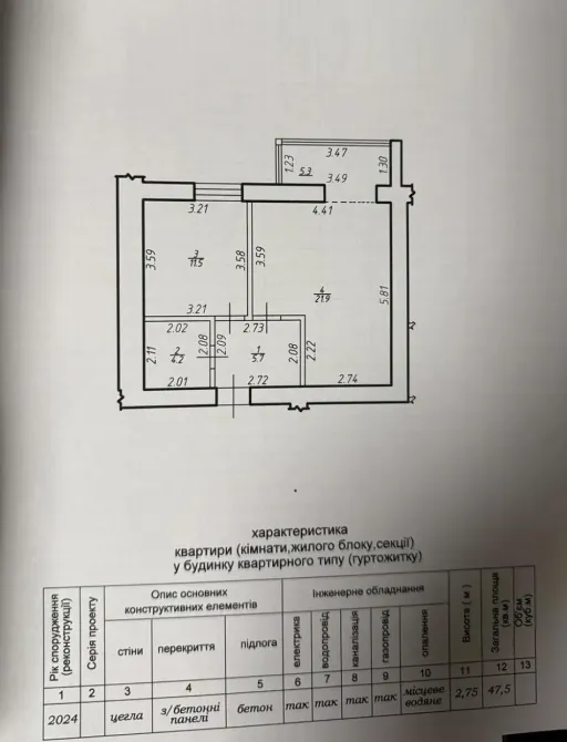 Продаж 1к Квартира 47.5 кв.м Приозерна Івано-Франківськ - фото 15