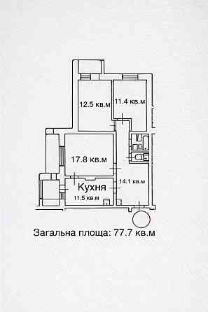 Продаж Квартира 3-кімнатна, 17/22 поверх на Володимира Івасюка вул., д. 16Б Kiev