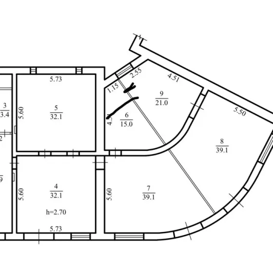 New Rent Premises on the red line (ZHM ZAKHIDNY) near "Varusa" Water, sewage Dnipro