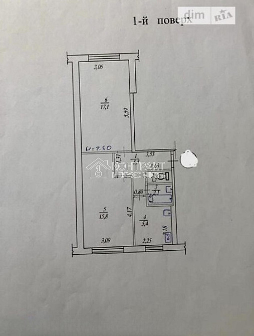Продаж Квартира 2-кімнатна, 1/5 поверх на вул. Світла Харьков - изображение 13