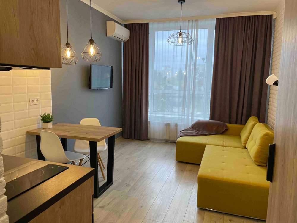 Оренда Квартира 1-кімнатна, 2/14 поверх на Соборності, 17 Київ - фото 1