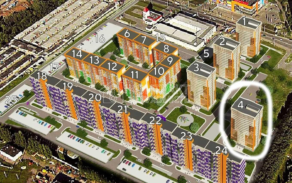 Продаж Квартира 1-кімнатна, 2/19 поверх на вул. Гвардійців Широнінців Харків - фото 2