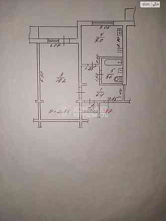 Продаж Квартира 1-кімнатна, 1/9 поверх на вул. Плиточная Харьков