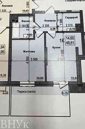 Продаж Квартира 1-кімнатна, 1/6 поверх на Руська Чернівці