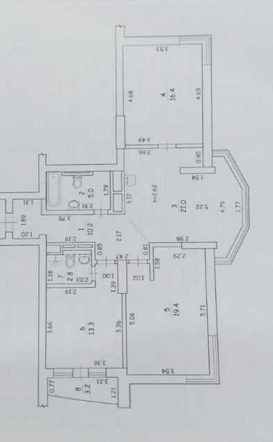 Продаж Квартира 3-кімнатна, 18/25 поверх на Максимовича Михайла вул., д. 3Д Kiev - photo 14