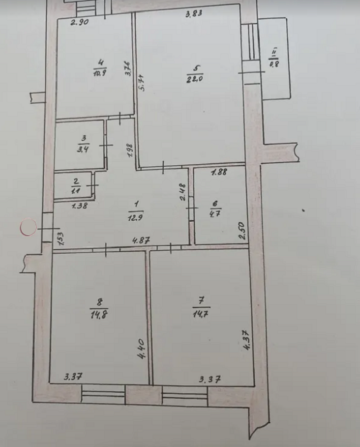 Продаж 3к квартири 86 кв. м на вул. Лепкого Богдана Тернопіль - фото 5
