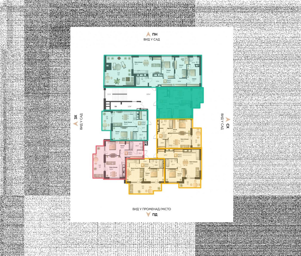 Продаж Квартира 1-кімнатна, 4/5 поверх на вул. Орлика Пилипа Львів - фото 7