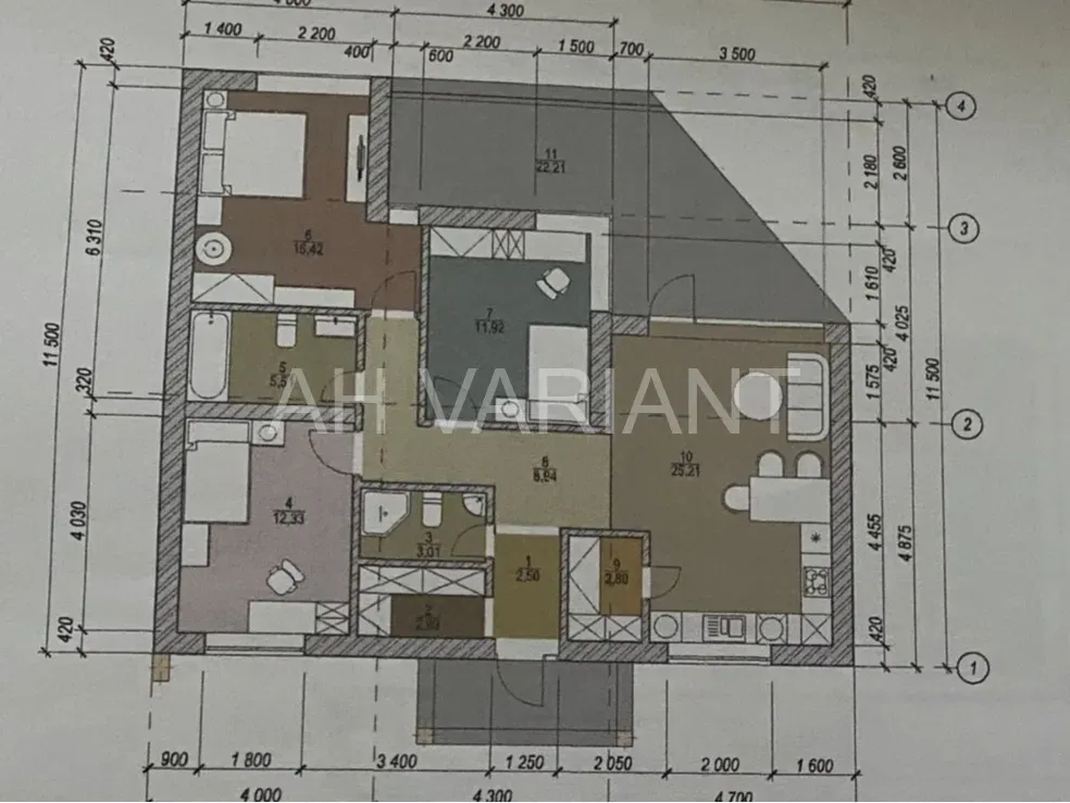 Продаж 1-поверховий Будинок з ділянкою 3 сот 100 кв.м 3 кімн. на Залізнична Ужгород - фото 4