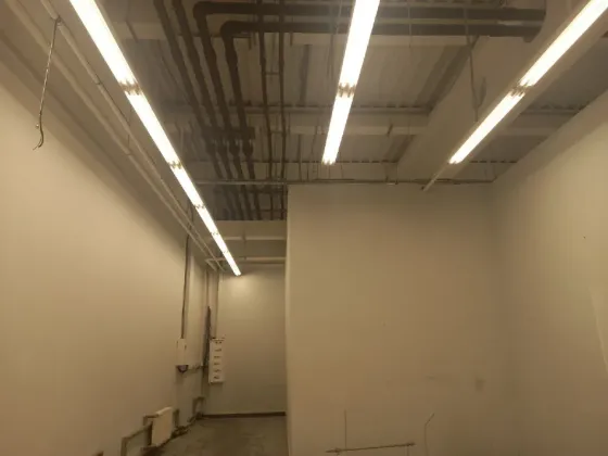 The store is in a shopping mall. Everything in the photo remains (even all the lighting and speakers with music) Dnipro