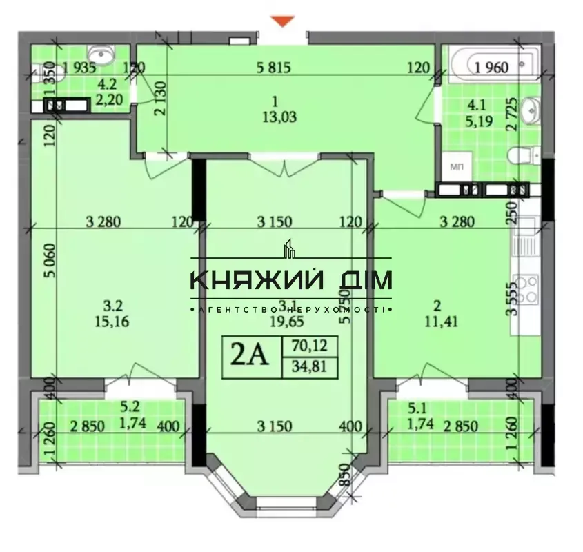Продаж 2 кім. кв. ЖК Подол Град Код об'єкту № 21145907 Київ - фото 7