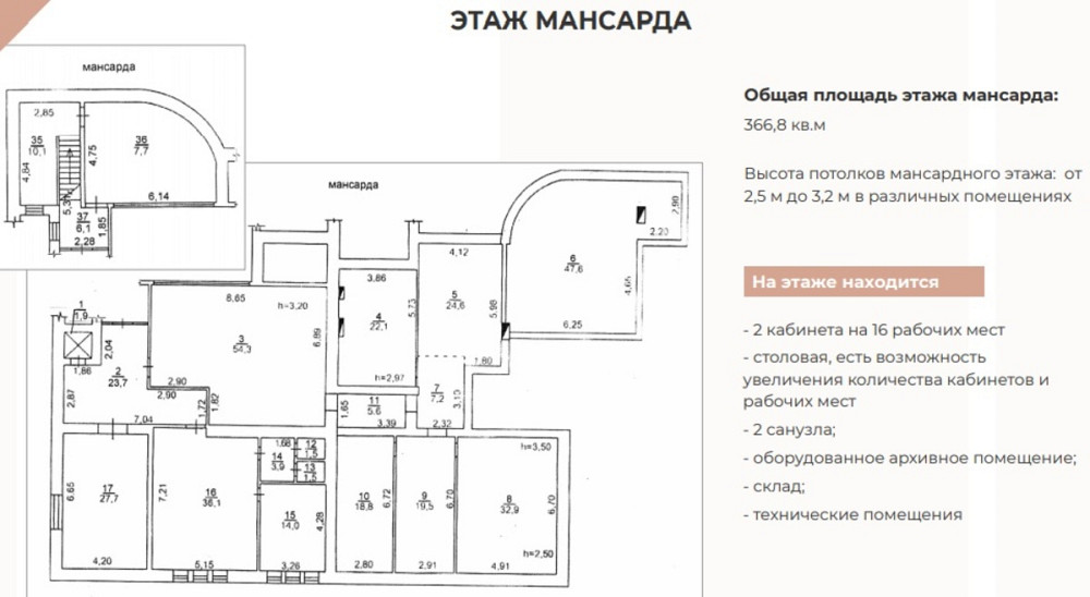 Продаж офісне приміщення на Маразлиевская ул., 14а поверх - 1/4 Odessa - photo 12