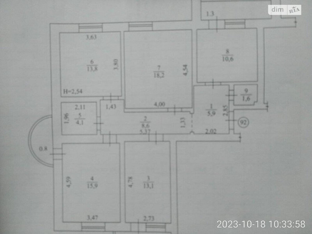 Продаж Квартира 4-кімнатна, 8/9 поверх на Антонова Вінниця - фото 2